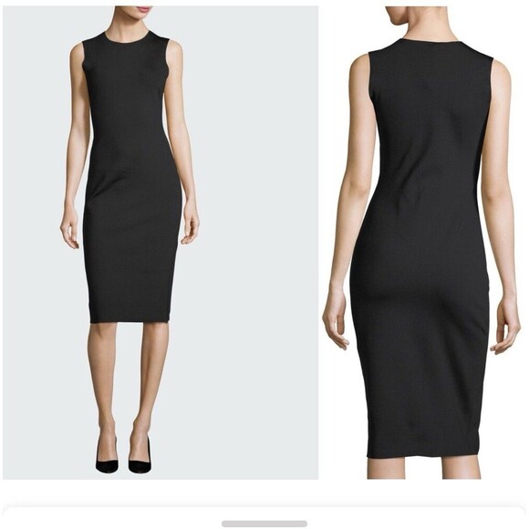 THE ROW Dresses & Skirts - The Row Devi Sleeveless Sheath Dress With Raw Edges Size S Minimalist Office